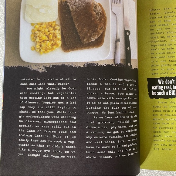 Thug Kitchen Hard Cover Plant Based Cookbook - Picture 10 of 16